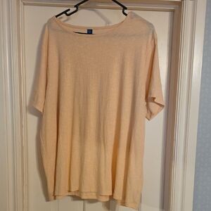 Old Navy Luxe XXL Peach Top Size XXL